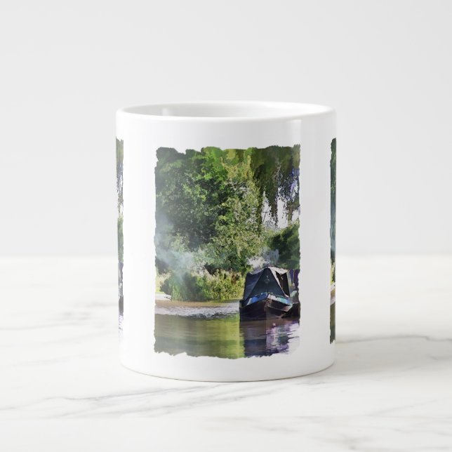 NARROWBOATS LARGE COFFEE MUG (Front)