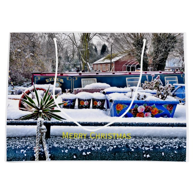 NARROWBOATS  LARGE GIFT BAG (Front)