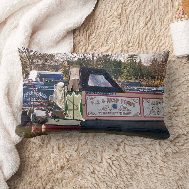 NARROWBOATS LUMBAR PILLOW (Blanket)