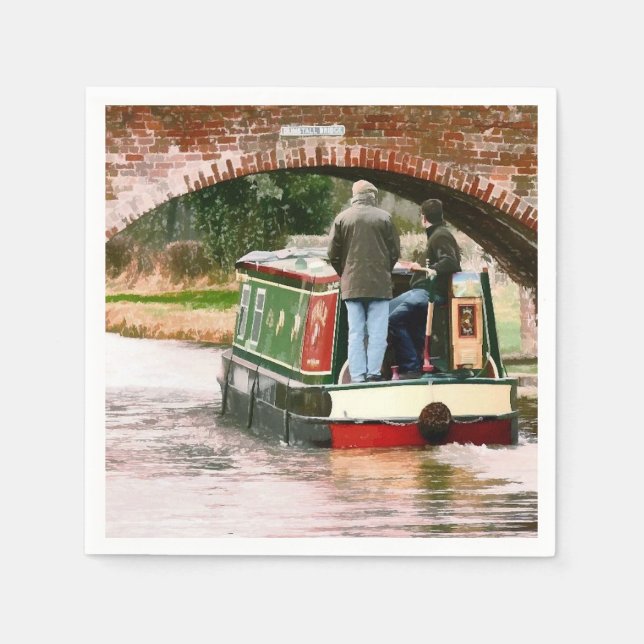 NARROWBOATS NAPKIN (Front)
