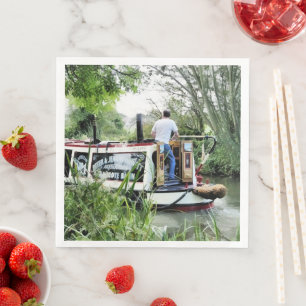 NARROWBOATS NAPKIN