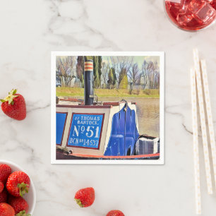 NARROWBOATS   NAPKIN