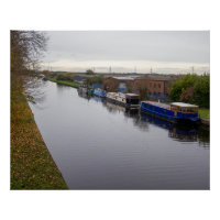 Narrowboats on the Knottingley and Goole Canal