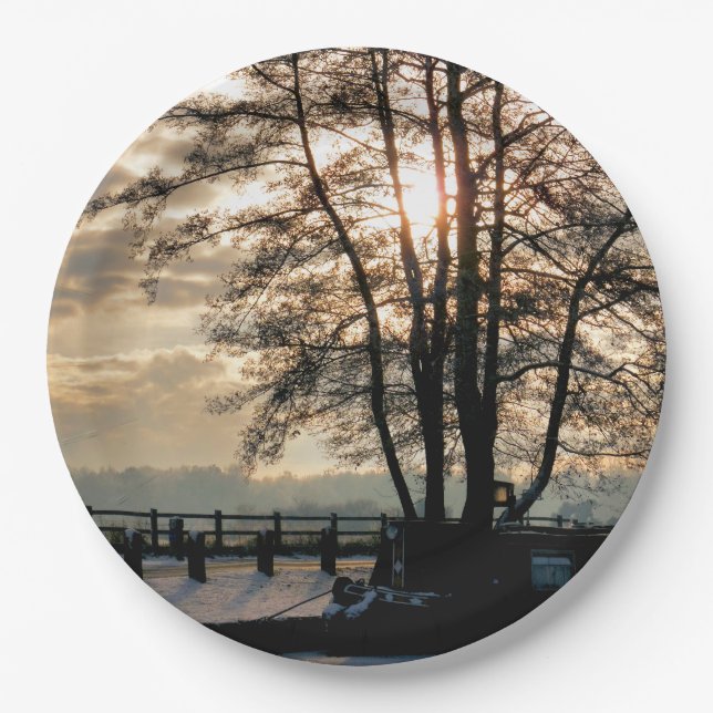 NARROWBOATS PAPER PLATE (Front)