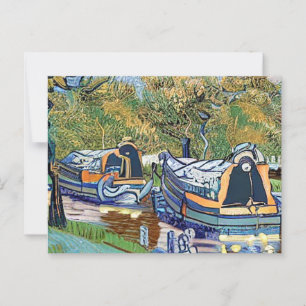 NARROWBOATS POSTCARD