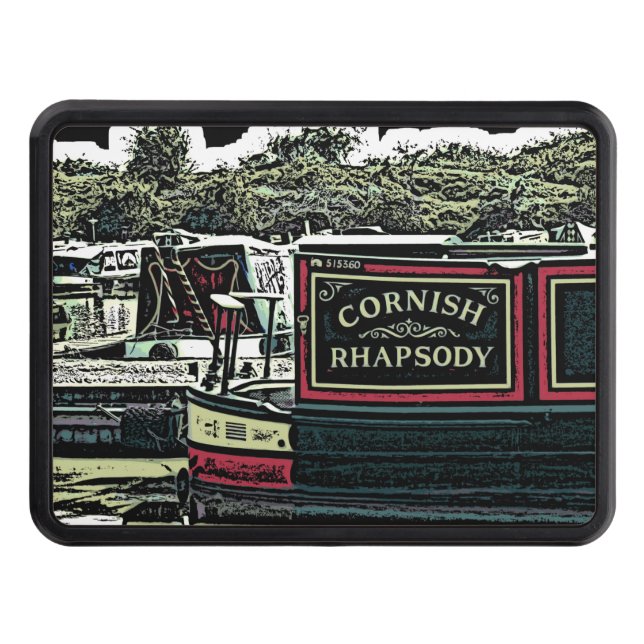NARROWBOATS    TRAILER HITCH COVER (Front)