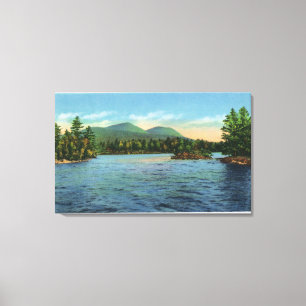 Narrows Entrance, Tongue and Five Mile Canvas Print
