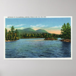 Narrows Entrance, Tongue and Five Mile Poster