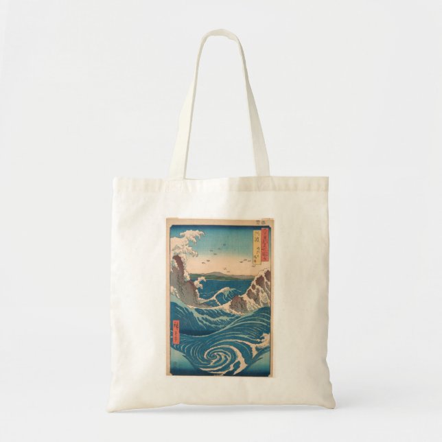 Naruto Whirlpool, Awa Province Tote Bag (Front)