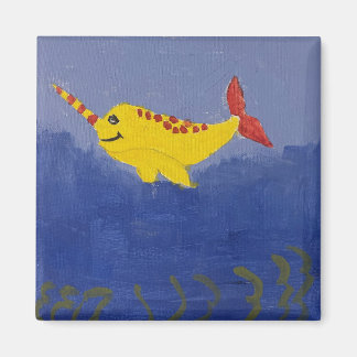 narwahl magnet by jamie
