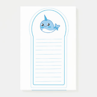 Narwal Sticky Pad Post-it Notes