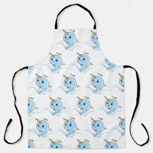 Narwhal Angel Cutie Apron