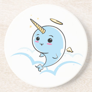 Narwhal Angel Cutie Coaster
