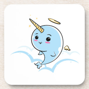 Narwhal Angel Cutie Coaster