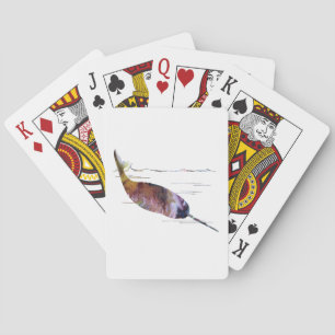Narwhal Art Playing Cards