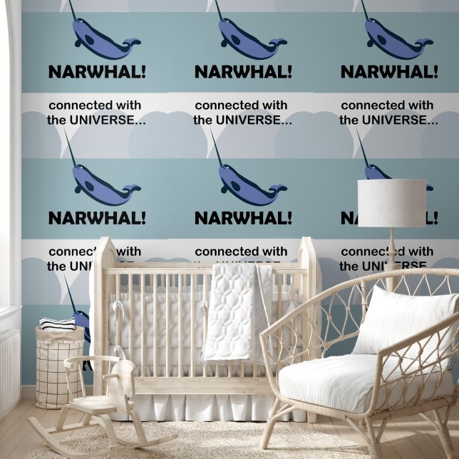 Narwhal Connected With The Universe Narwhal Wallpaper (Kids)