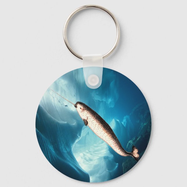 Narwhal Keychain (Front)