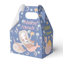 Narwhal Mermaid Unicorn Dragon Fantasy Party