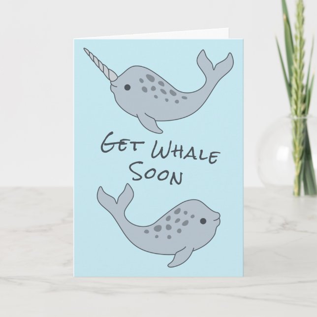 Narwhal obtiennent la carte de baleine bientôt (Devant)