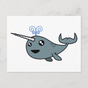 Narwhal! Postcard