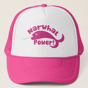 Narwhal Power Trucker Hat