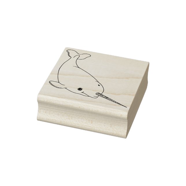 Narwhal Rubber Stamp (Stamp)
