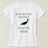 Narwhal Silhouette Funny