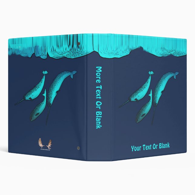 Narwhal Under The Ice Binder (Background)