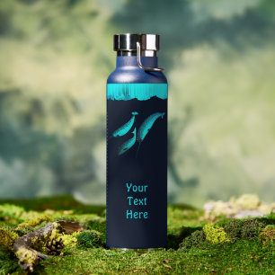 Narwhal Under The Ice Water Bottle