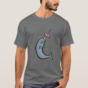 narwhale and doughnut T-Shirt