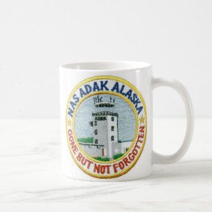 NAS Adak Coffee Cup "Gone But Not Forgotten" White