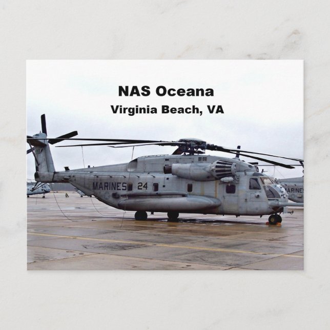 NAS Oceana, Virginia Beach, Virginia Postcard (Front)