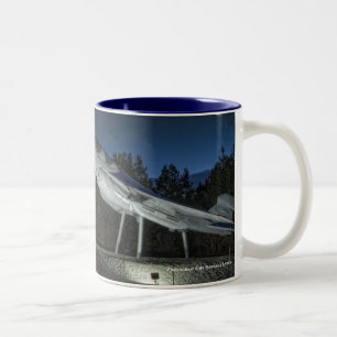 NAS Whidbey Island Coffee Cup, Naval Air Statio... Two-Tone Coffee Mug