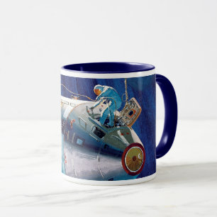 NASA Apollo 15 Command Service Module Artwork Mug
