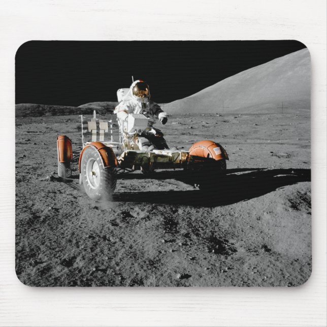 NASA Apollo 17 Lunar Roving Vehicle Mouse Pad (Front)