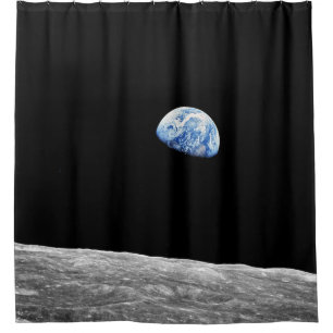 NASA Apollo 8 Earthrise Moon Lunar Orbit Photo