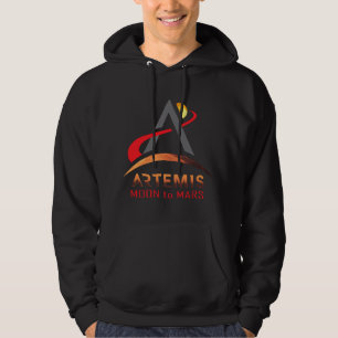 NASA Artemis 1 Moon to Mars Mission Pullover Hoodi