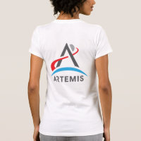 NASA Artemis Logo Women’s Rocket White