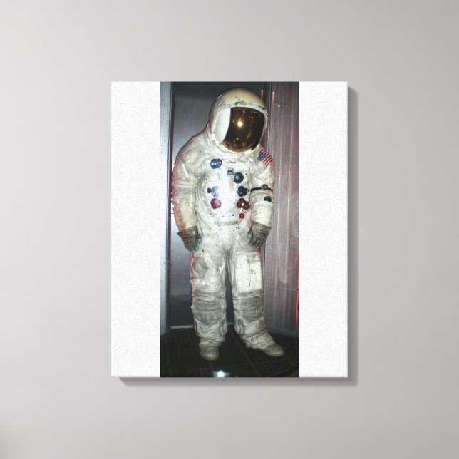 NASA Astronaut Space Suit Canvas Print (Front)