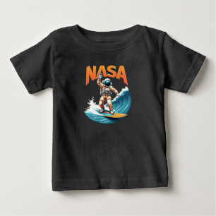 NASA Astronaut Surfing Dream T-Shirt