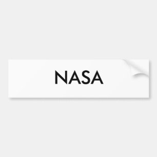 NASA BUMPER STICKER