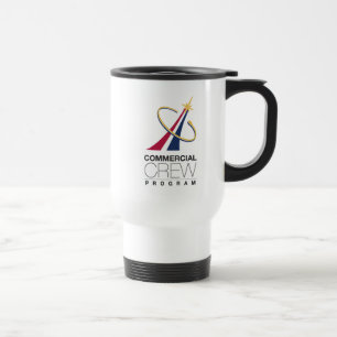 NASA Commercial Crew Program Logo Travel Mug