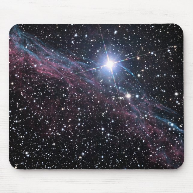 NASA ESA Veil nebula Mouse Pad (Front)