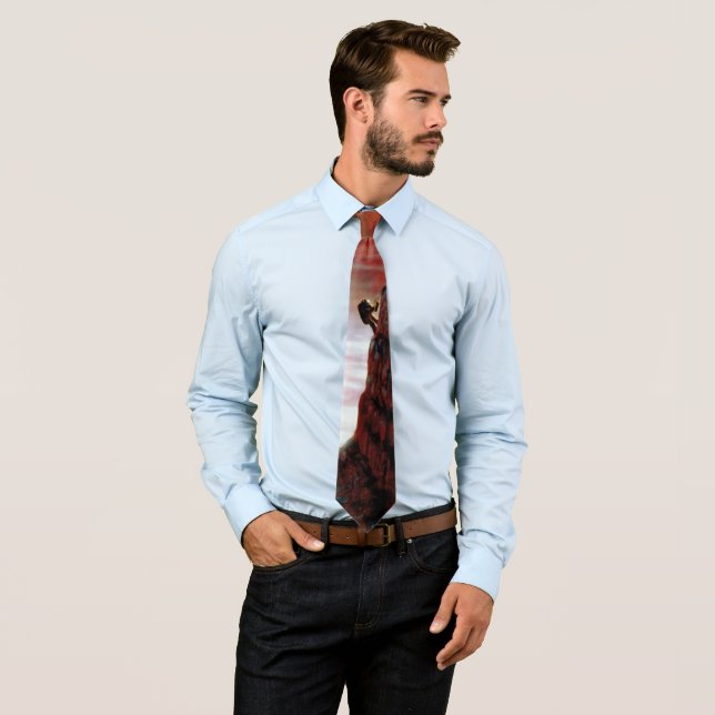 NASA First Trip To Planet Mars Artist Concept Tie (In Situ)