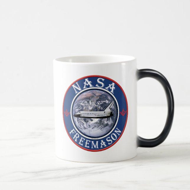 NASA  Freemason Magic Mug (Right)