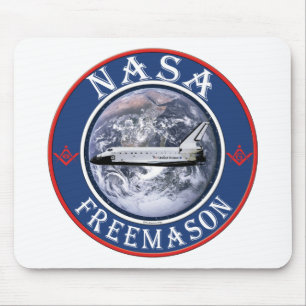 NASA  Freemason Mouse Pad