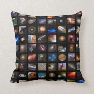NASA Hubble photos from space Throw Pillow
