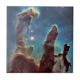 NASA Hubble Telescope Photo PIllars of Creation Tile