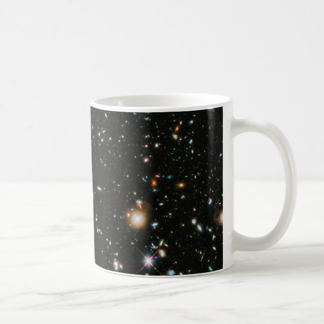 NASA Hubble Ultra Deep Field Galaxies Coffee Mug (Right)