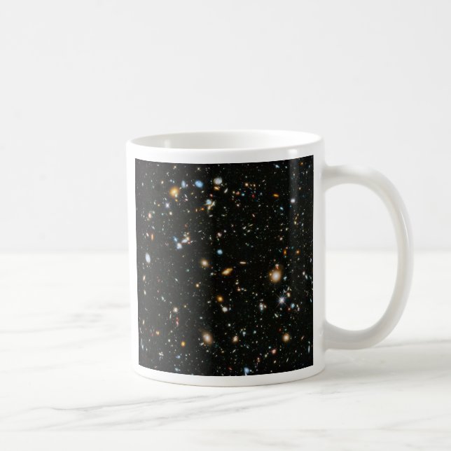 NASA Hubble Ultra Deep Field Galaxies Coffee Mug (Right)